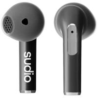 Sudio N2 In Ear headset Bluetooth Stereo Zwart Headset, Oplaadbox, Touchbesturing - thumbnail