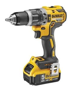 DeWALT DCD796P2-QW boor Zonder sleutel Zwart, Geel 1,8 kg