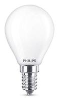 Philips ampoule LED Sphérique E14 2.2W Equivalent 25W Verre Blanc chaud