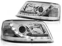 Tuning-Tec Koplampen met parkeerlicht voor VW T5 04 03-08 09 CHROOM