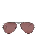 Ray-Ban lunettes de soleil Aviator Metal II - Argent - thumbnail