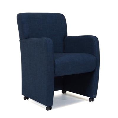 Armstoel Rex | Stof  | Blauw