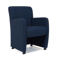 Armstoel Rex | Stof  | Blauw