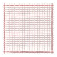 DDDDD theedoek nation 65 x 65 rood per 6 stuks