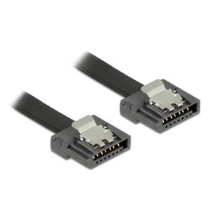 DeLOCK 1m SATA III SATA-kabel SATA 7-pin Zwart