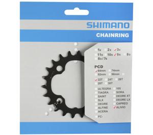 Shimano Kettingblad Alivio FC-M4000 / FC-M4050 9 speed 22 tands (AN) zwart