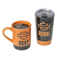 Harley-Davidson Ride & Rest Reis- En Koffiebeker Set - thumbnail