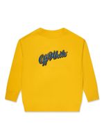 Off-White Kids sweat Baseball Logo - Jaune