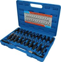 BRILLIANT TOOLS BT511100 Stekkerontgrendelingsgereedschapset, 23-dlg [Powered by KS TOOLS]