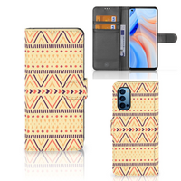 OPPO Reno 4 Pro 5G Telefoon Hoesje Aztec Yellow