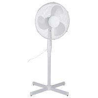 Staande ventilator verstelbaar wit 40 cm   - - thumbnail