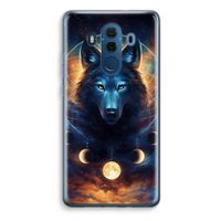 Wolf Dreamcatcher: Huawei Mate 10 Pro Transparant Hoesje - thumbnail