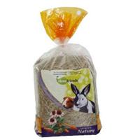 Cominter Hooi Appel en weegbree voor konijnen, dwergen, hamsters, cavia's en knaagdieren, vezel, konijnenvoer voor knaagdieren, 500 g (1 stuk)