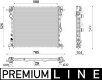 Radiateur CR2587000P - thumbnail