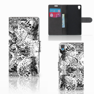 Telefoonhoesje met Naam Sony Xperia Z3 Skulls Angel