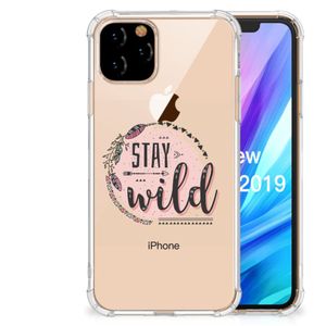 Apple iPhone 11 Pro Stevig Bumper Hoesje Boho Stay Wild