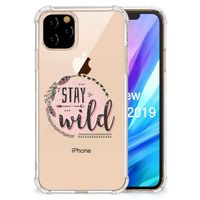 Apple iPhone 11 Pro Stevig Bumper Hoesje Boho Stay Wild