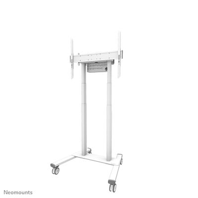 Neomounts FL55-875WH1 TV-wagen Gemotoriseerd, In hoogte verstelbaar, Met afstandsbediening 139,7 cm (55) - 254,0 cm (100) In hoogte verstelbaar, Met
