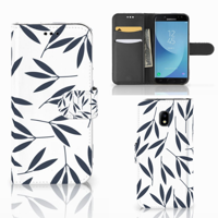 Samsung Galaxy J3 2017 Hoesje Leaves Blue