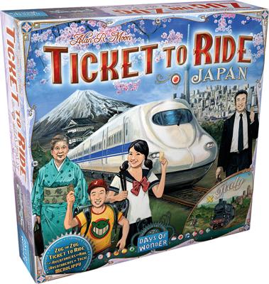 Days of Wonder uitbreiding Ticket to Ride   Japan/Italy (NL/en)