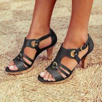 New Style Elegant  Buckle Strap Sandals - thumbnail