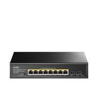 Cudy GS1008PS2 netwerk-switch Unmanaged Gigabit Ethernet (10/100/1000) Power over Ethernet (PoE) Zwart - thumbnail