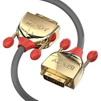 LINDY 36201 1m DVI-D Dual Link kabel, Gold Line