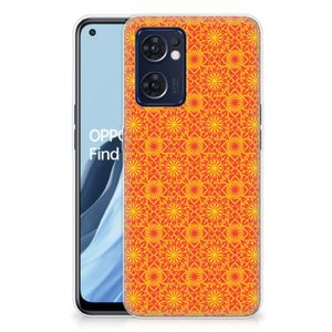 OPPO Reno 7 5G | Find X5 Lite TPU bumper Batik Oranje