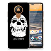 Silicone Back Case Nokia 5.3 Skull Eyes - thumbnail