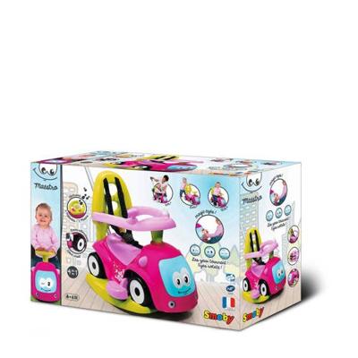 Smoby loopauto Maestro Balade Groen/Roze Smoby loopauto Maestro Balade Groen/Roze