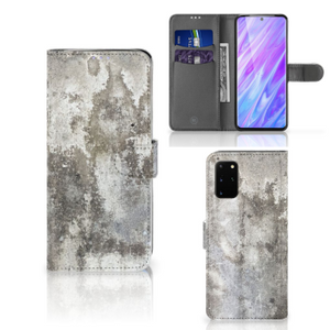 Samsung Galaxy S20 Plus Bookcase Beton Print