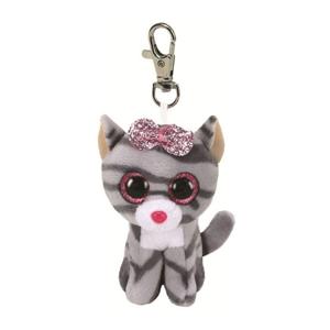 Ty Beanie Boo&apos;s Clip Kiki Cat, 7cm