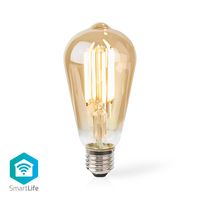 Nedis SmartLife LED Filamentlamp | Wi-Fi | E27 | 806 lm | 7 W | 1 stuks - WIFILRF10ST64 WIFILRF10ST64