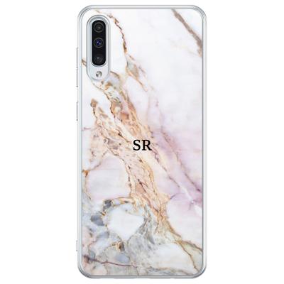 Samsung Galaxy A50/A30s hoesje ontwerpen - Parelmoer marmer