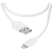 Vivanco USB-kabel USB 2.0 USB-A stekker, Apple Lightning stekker 2.00 m Wit 36300 - thumbnail