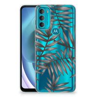 Motorola Moto G71 5G TPU Case Leaves Grey - thumbnail