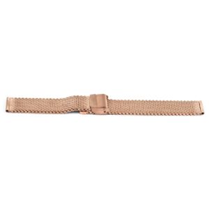 Horlogeband Universeel YH101 Staal Rosé 22mm