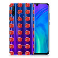 Honor 20 Lite Siliconen Case Paprika Red - thumbnail