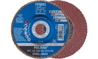 PFERD 67708125 PFC 125 A 80 SG STEELOX Lamellenschijf Diameter 125 mm Boordiameter 22.23 mm RVS, Staal 10 stuk(s) - thumbnail