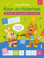 Reuzeleuk kleur- en stickerboek - Ik kan al woorden vormen (6-7 j.) - Paperback (9789044759877)