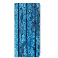 OPPO A78 | A58 5G Book Wallet Case Wood Blue