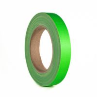 Adam Hall Gaffa tape neon 19mm 25m groen - thumbnail