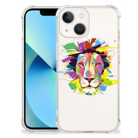 iPhone 13 mini Stevig Bumper Hoesje Lion Color - thumbnail