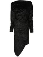 Vivienne Westwood Pre-Owned robe pailletées à ourlet asymétrique (années 1990) - Noir