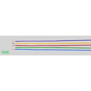 Helukabel 29396 Enkele ader H05V-K 1 x 1 mm² Donkerblauw, Wit 100 m