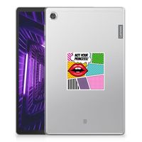 Lenovo Tab M10 Plus Leuke Siliconen Hoes Popart Princess