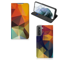 Samsung Galaxy S21 FE Stand Case Polygon Color