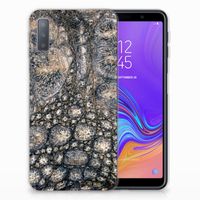 Samsung Galaxy A7 (2018) TPU Hoesje Krokodillenprint - thumbnail