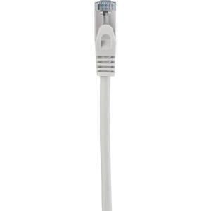 Renkforce RF-5044048 RJ45 Netwerkkabel, patchkabel CAT 6A S/FTP 0.15 m Grijs Vlambestendig 1 stuk(s)