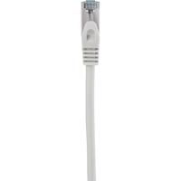 Renkforce RF-5191008 RJ45 Netwerkkabel, patchkabel CAT 6A S/FTP 30.00 m Grijs Vlambestendig, Snagless 1 stuk(s)